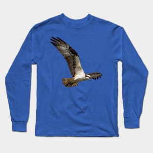 Osprey fishing from above Long Sleeve T-Shirt